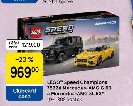 LEGO® Speed Champions 76924 Mercedes-AMG G 63 a Mercedes-AMG SL 63