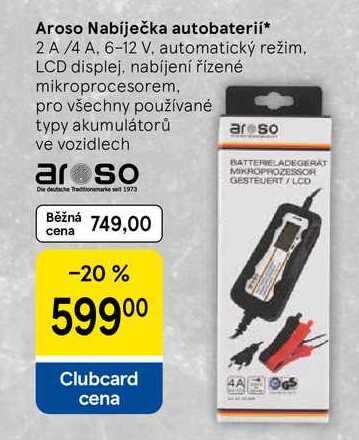 Aroso Nabíječka autobaterií
