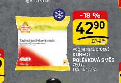 KUŘECÍ POLÉVKOVÁ SMĚS 750 g