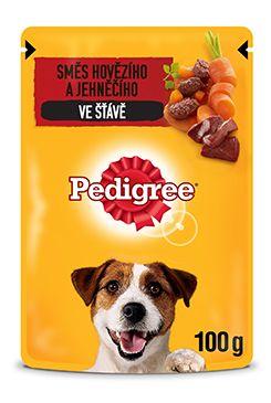 Pedigree kapsa adult hovězí jehně ve šťávě 100g