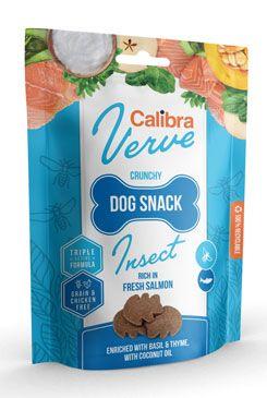 Calibra Dog Verve crunchy Snack Insect&salmon 150g