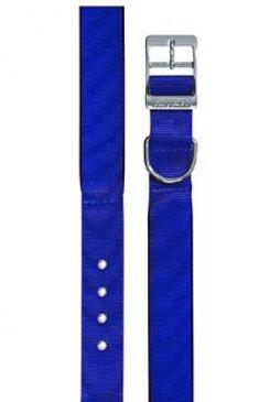 Obojek nylon Daytona C 45cmx25mm modrý