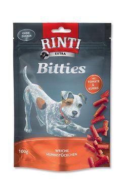Rinti Dog Extra Mini-bits pochoutka rajče dýně 100g