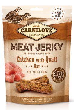 Carnilove Dog Jerky quail&chicken bar 100g
