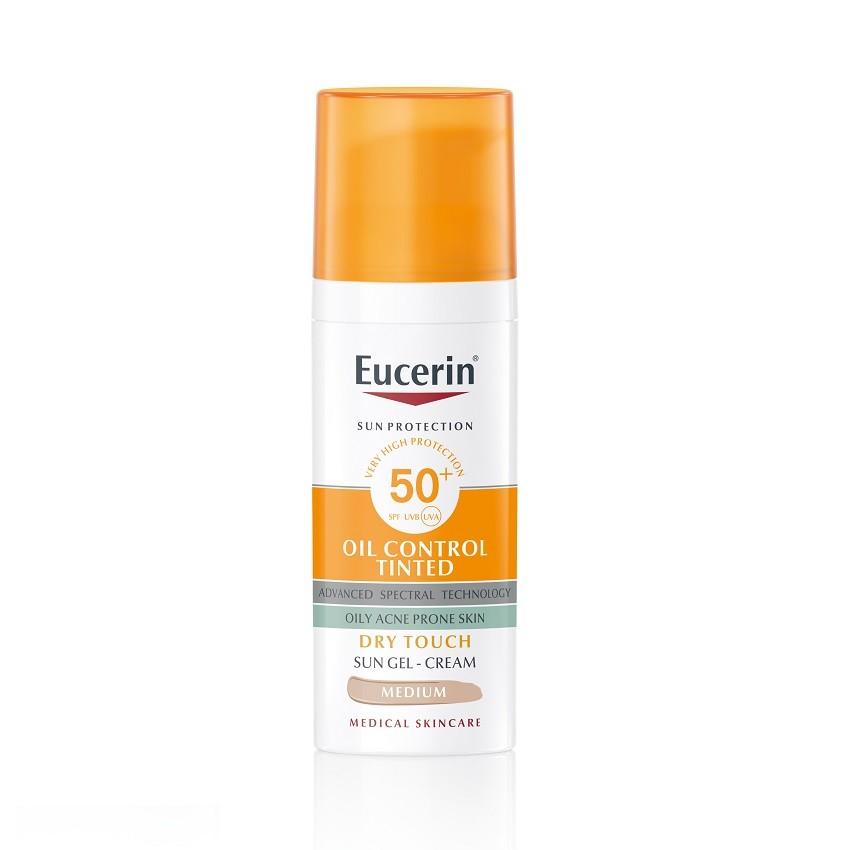 Eucerin Sun Oilcontroltinted SPF50+ tmavý 50ml
