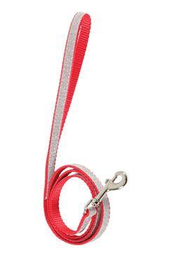 Vodítko kočka Shiny nylon červené 1m Zolux