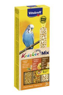 Vitakraft Bird Kräcker andulka med pomeranč popcorn tyčinka 3ks