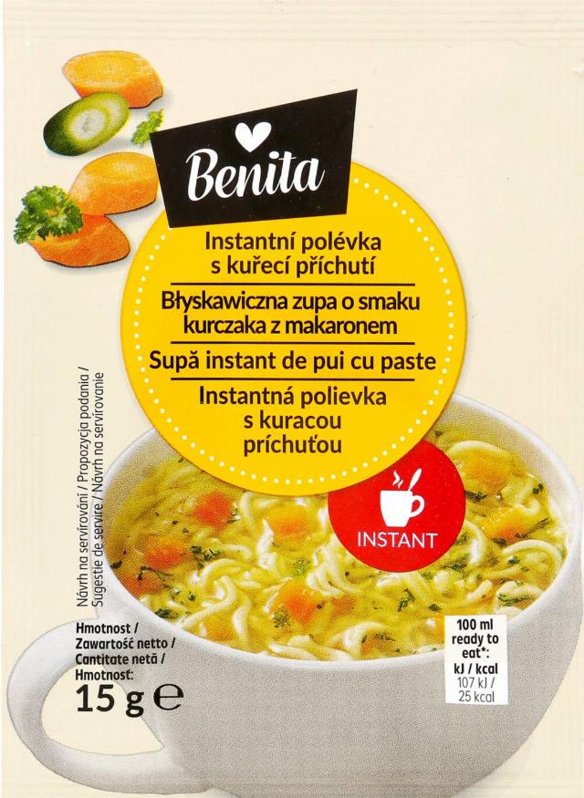 Benita Instantní polévka