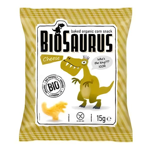 Biosaurus BIO snack se sýrem