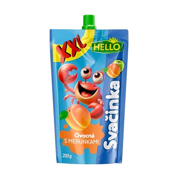 Hello Ovocná svačinka XXL s meruňkami