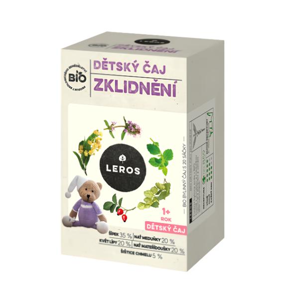 Leros Baby BIO Dětský čaj zklidnění