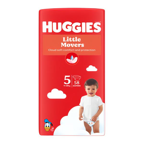Huggies Little Movers vel. 5 (11-25 kg)