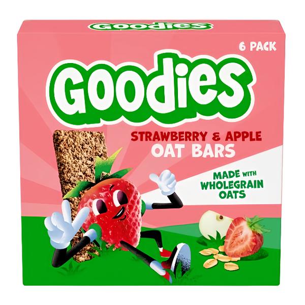 Goodies Ovesné tyčinky jahoda a jablko (6x 23 g)