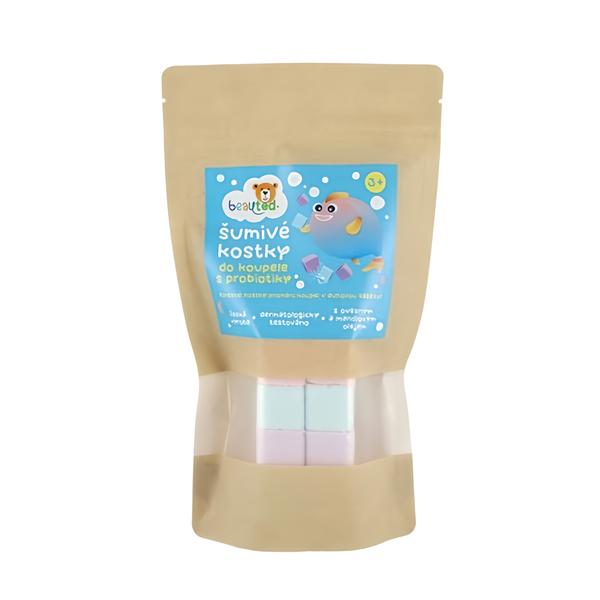 Teddies Beauted Šumivé kostky do koupele s probiotiky