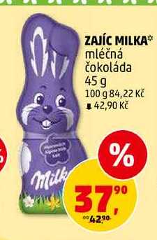 ZAJÍC MILKA, 45 g 