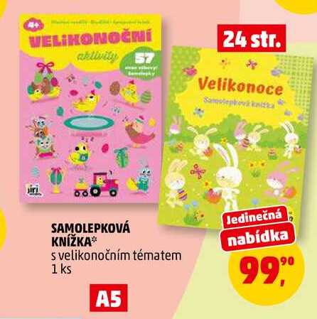 SAMOLEPKOVÁ KNÍŽKA, 1 ks