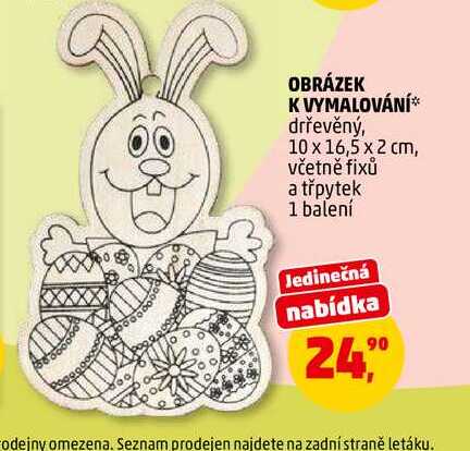 OBRÁZEK K VYMALOVÁNÍ, 1 balení