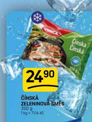 ČÍNSKÁ ZELENINOVÁ SMĚS 350 g 