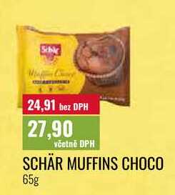 SCHÄR MUFFINS CHOCO 65g 