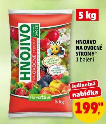 HNOJIVO NA OVOCNÉ STROMY, 5 kg