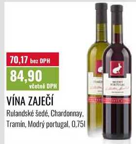 VÍNA ZAJEČÍ 0,75l
