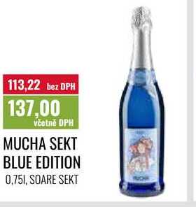 MUCHA SEKT BLUE EDITION 0,75l
