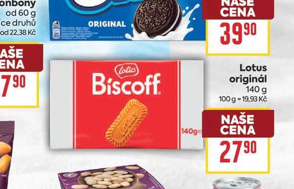 Lotus originál 140 g 