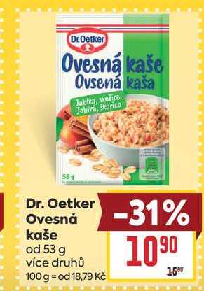 Dr. Oetker Ovesná kaše od 53 g