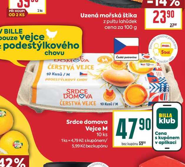 Srdce domova Vejce M 10 ks