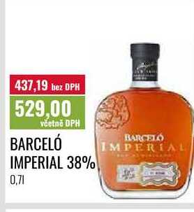 BARCELÓ IMPERIAL 38% 0,7l