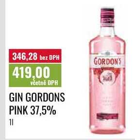 GORDONS PINK 37,5% 1l