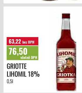 GRIOTTE LIHOMIL 18% 0,5l