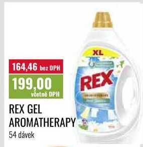 REX GEL AROMATHERAPY 54 dávek 