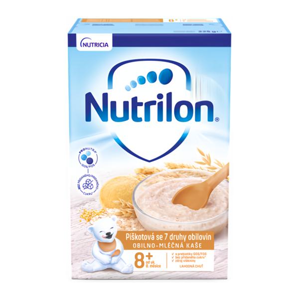 Nutrilon Pronutra® Piškotová kaše se 7 druhy obilovin 8+