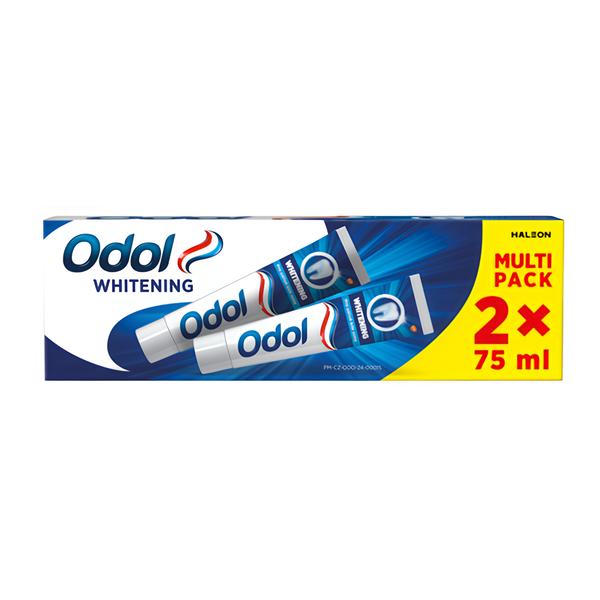 Odol Whitening zubní pasta s fluoridem, 2x75ml