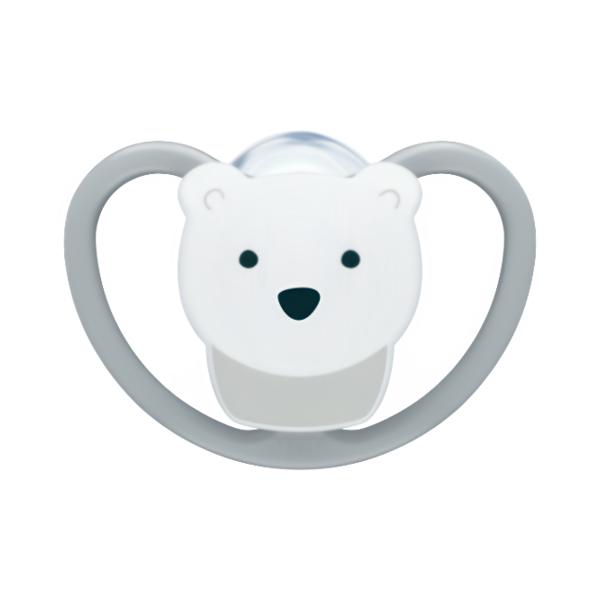 NUK Dudlík Perfect Match Air Polar Bear (6-18 m)