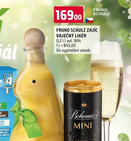 FRUKO SCHULZ ZAJÍC VAJEČNÝ LIKÉR 0,2l vol. 16% I