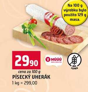 PÍSECKÝ UHERÁK 100g