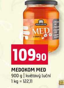 MEDOKOM MED 900 g květový luční 