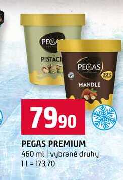 PEGAS PREMIUM 460 ml vybrané druhy