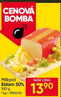 Milkpol Eidam 30% 100 g