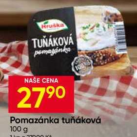 Hruška Pomazánka tuňáková 100 g
