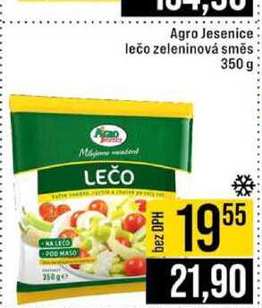 Agro Jesenice lečo zeleninová směs 350 g