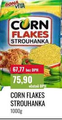 CORN FLAKES STROUHANKA 1000g 