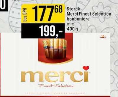 Storck Merci Finest Selection bonboniera mix 400 g 