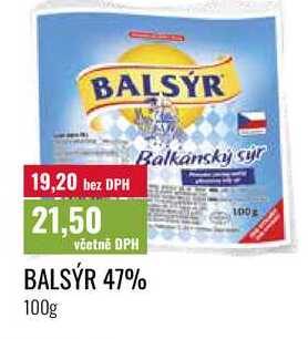 BALSÝR 47% 100g 