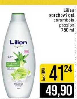 Lilien sprchový gel carambola passion 750 ml