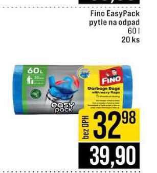 Fino EasyPack pytle na odpad 60l 20 ks 