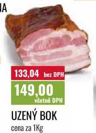 UZENÝ BOK cena za 1Kg