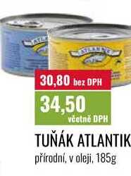 TUŇÁK ATLANTIK 185g 